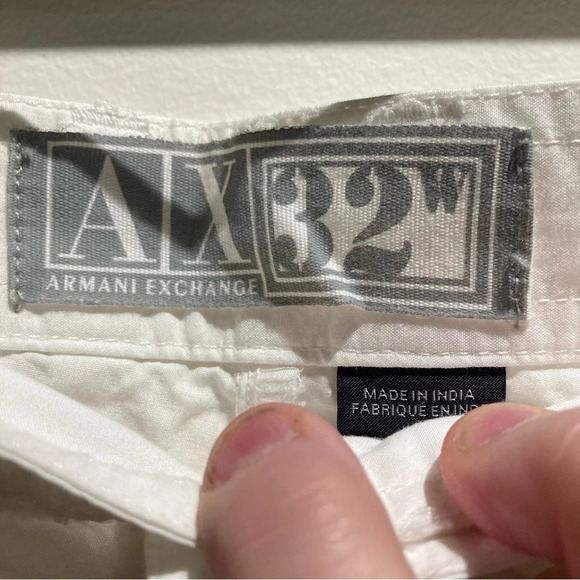A/X Sz 32W Multi Pockets Button Fly Drawstring Hem 100% Cotton Cargo Pants - Picture 14 of 15